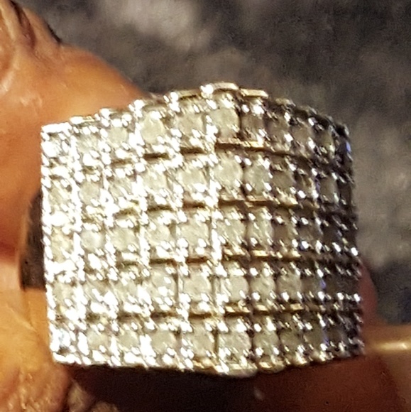 Jewelry | 14 K 1cttw Diamond Beautiful Statement Ring | Poshmark